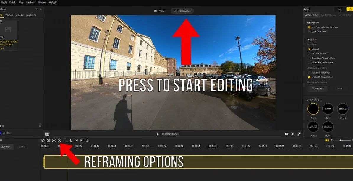 Hướng dẫn Insta360 studio dành cho người mới 2